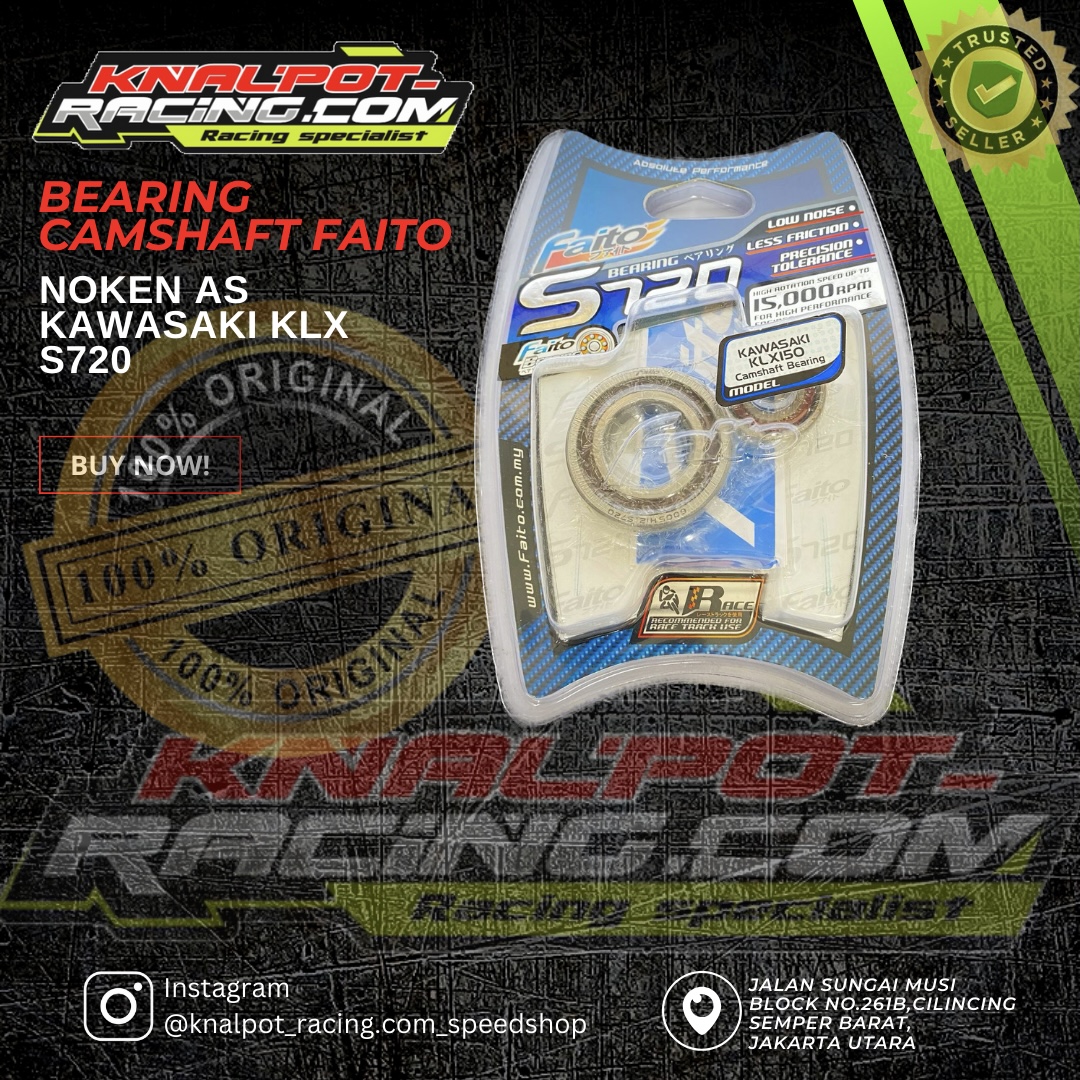 BEARING CAMSHAFT NOKEN AS KAWASAKI KLX S720